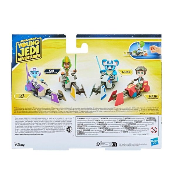 Star Wars KAI Brightstar Young Jedi Figure & Speeder Bike NEW SEALED - Picture 2 of 5